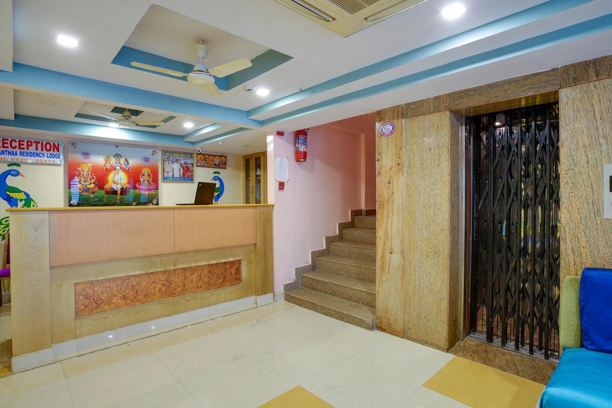Hotel O Shanta Residency Lodge Sururnagar Exterior foto